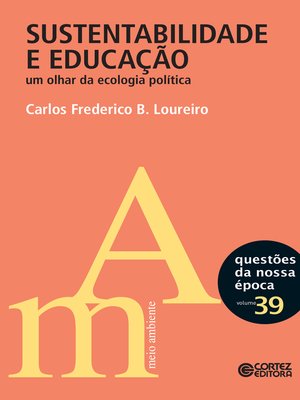 cover image of Sustentabilidade e educação